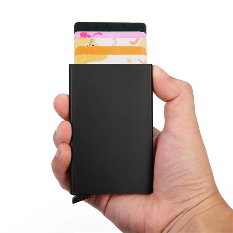 Travel-Ready RFID Card Holder – Secure Your Cards in Style