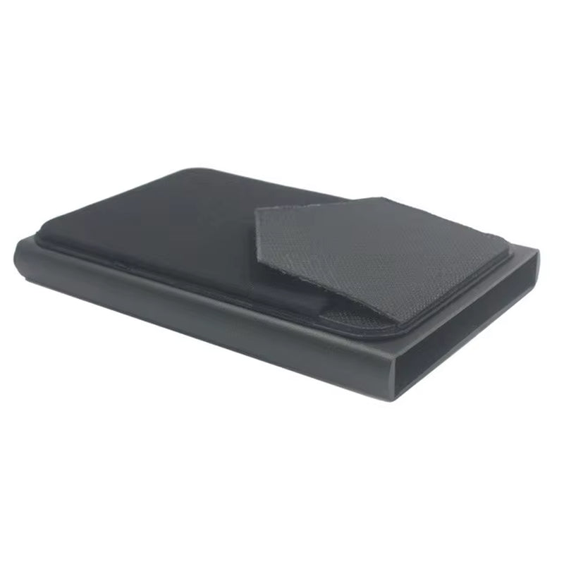Pop-Out RFID Card Holder Slim Aluminum Wallet Elasticity Back Pouch ID Credit Card Holder Blocking Protect Travel ID Cardholder