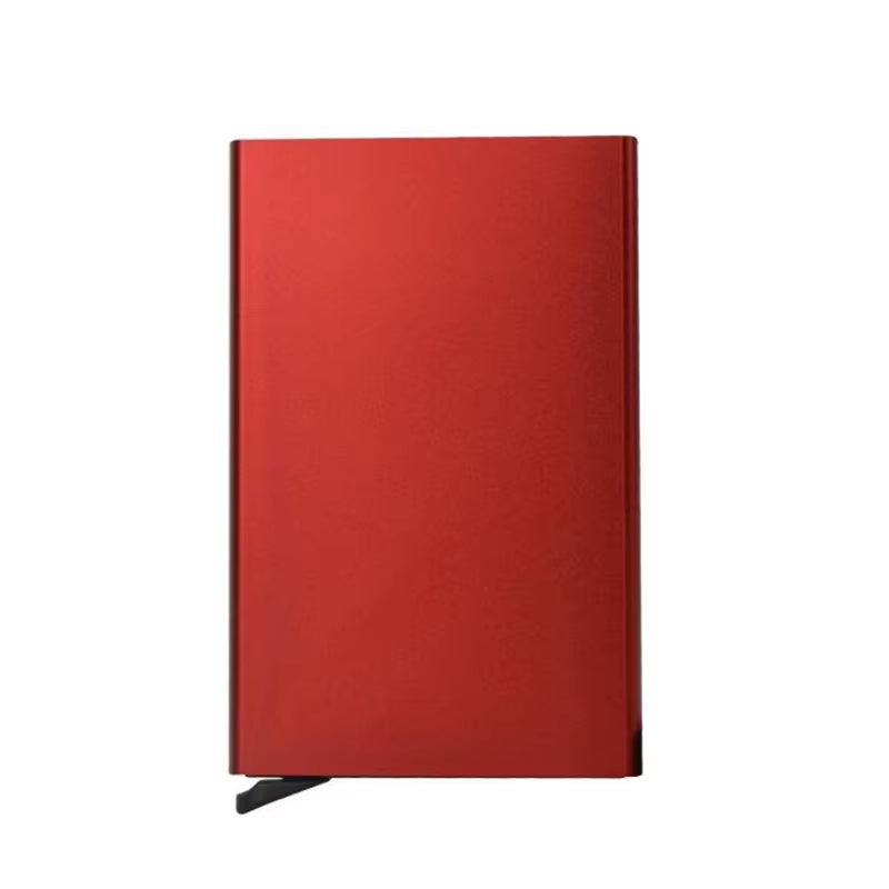 Anti-Theft Credit Card Holder Men Slim anti Protect Travel ID Cardholder Women Rfid Wallet Automatic Metal Case Porte Carte